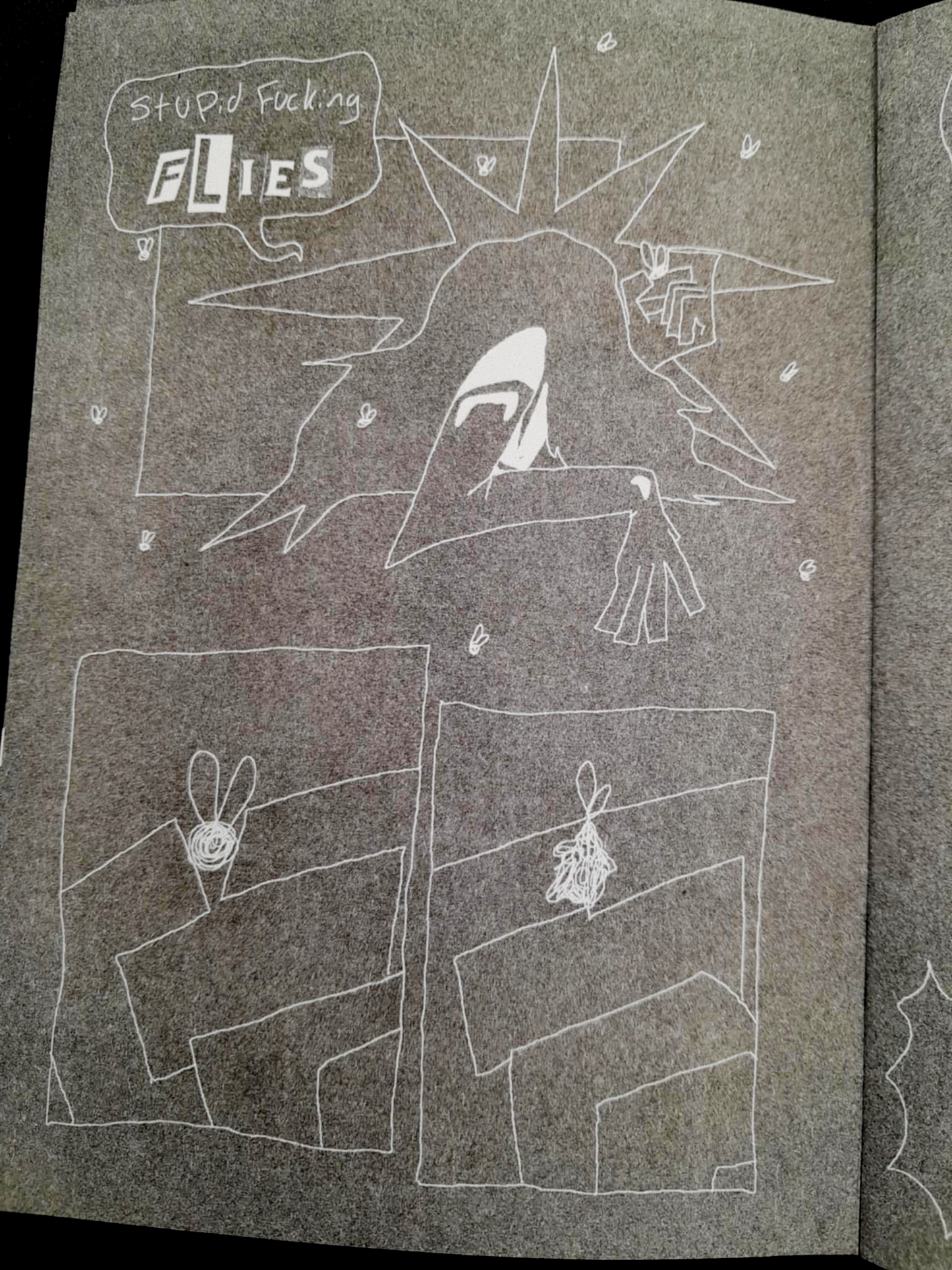 And Sex On TV Riso Printed Comic