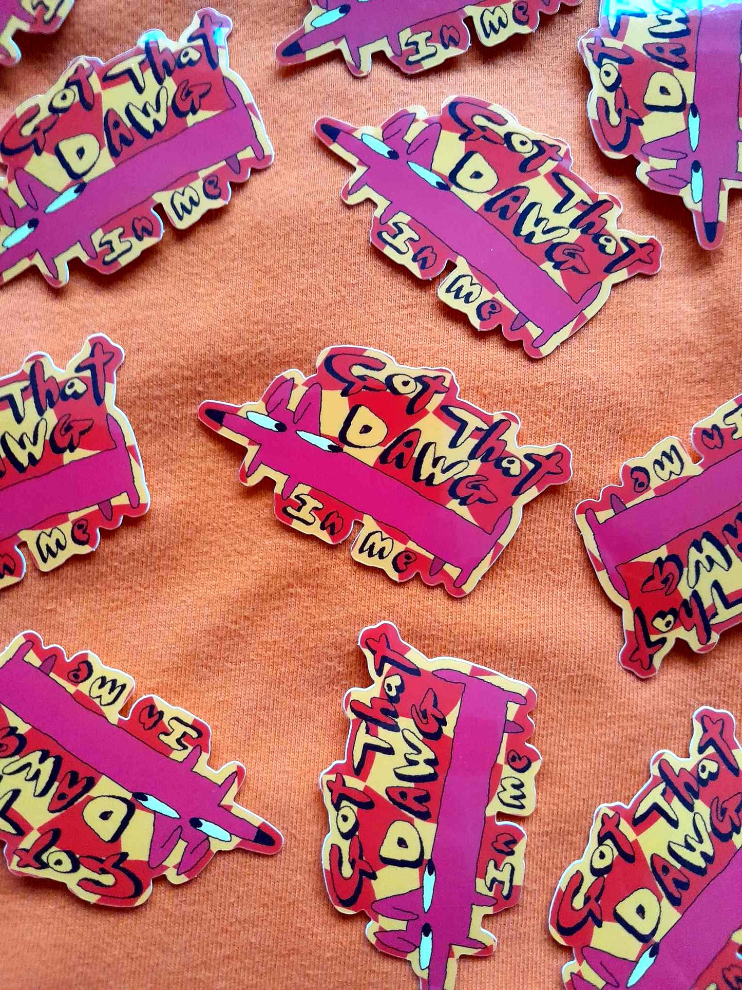 Vinyl Sticker Got That DAWG In Me