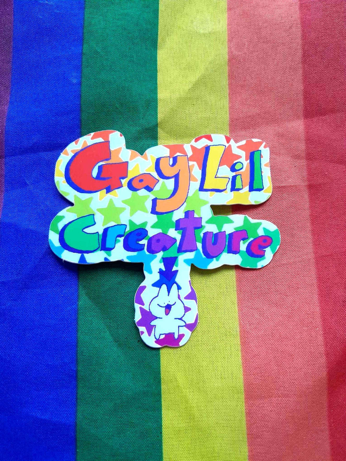 Vinyl Sticker Gay Lil Creature