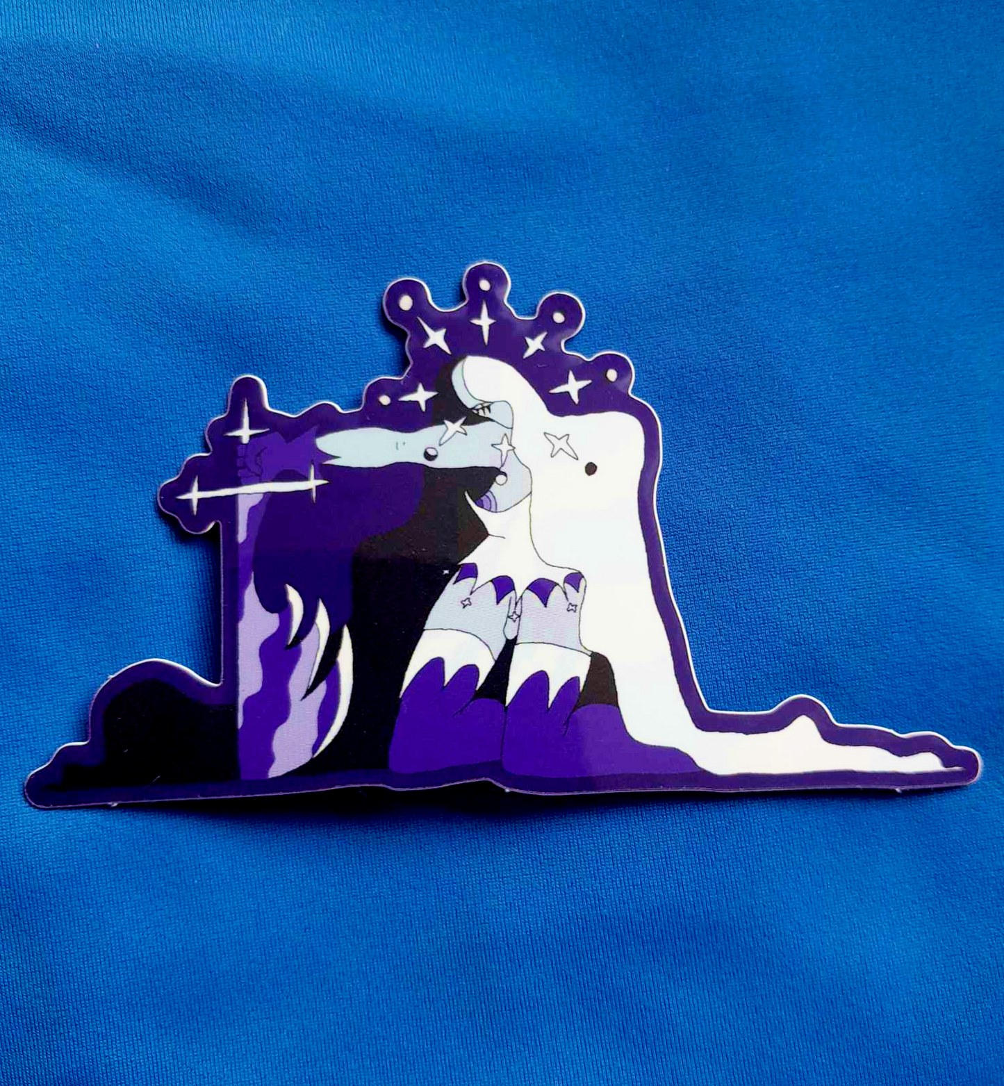 Vinyl Sticker The sun and moon vinyl