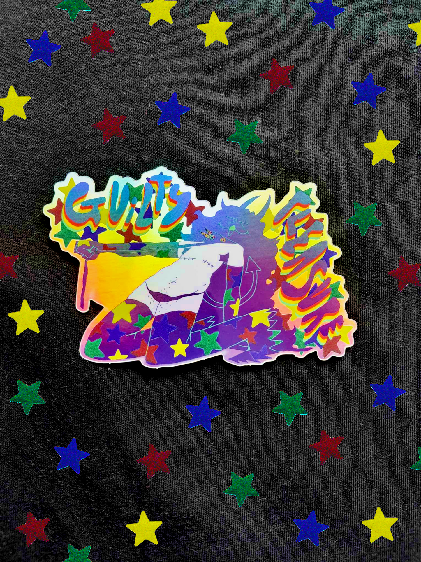Holo Sticker Guilty Pleasure