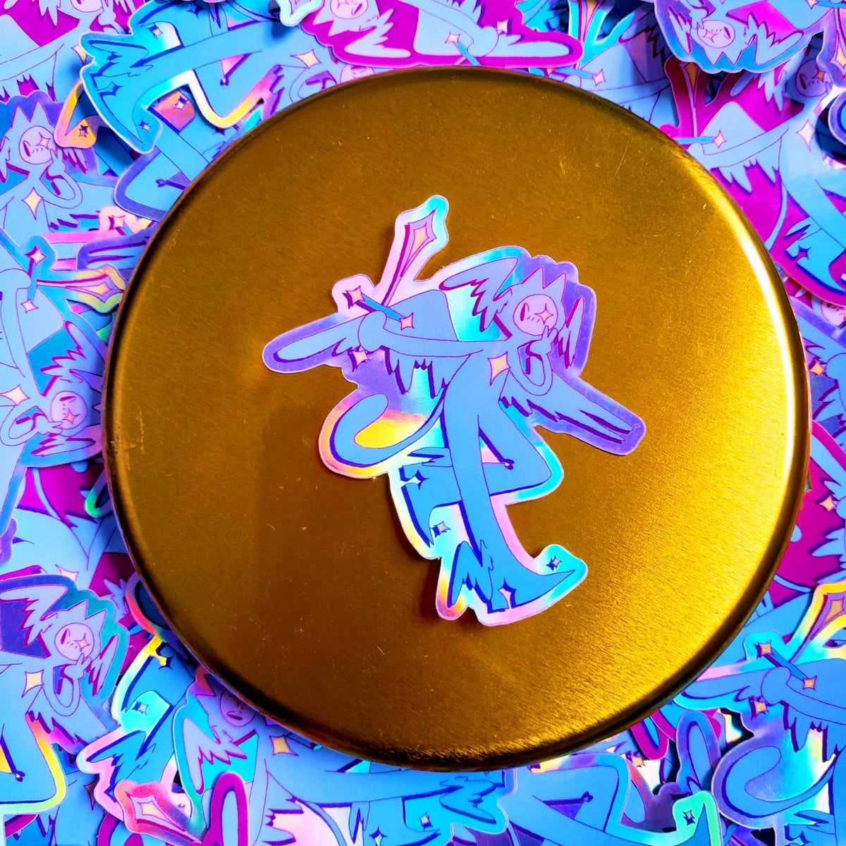Holo Sticker Cat Boy Miracle