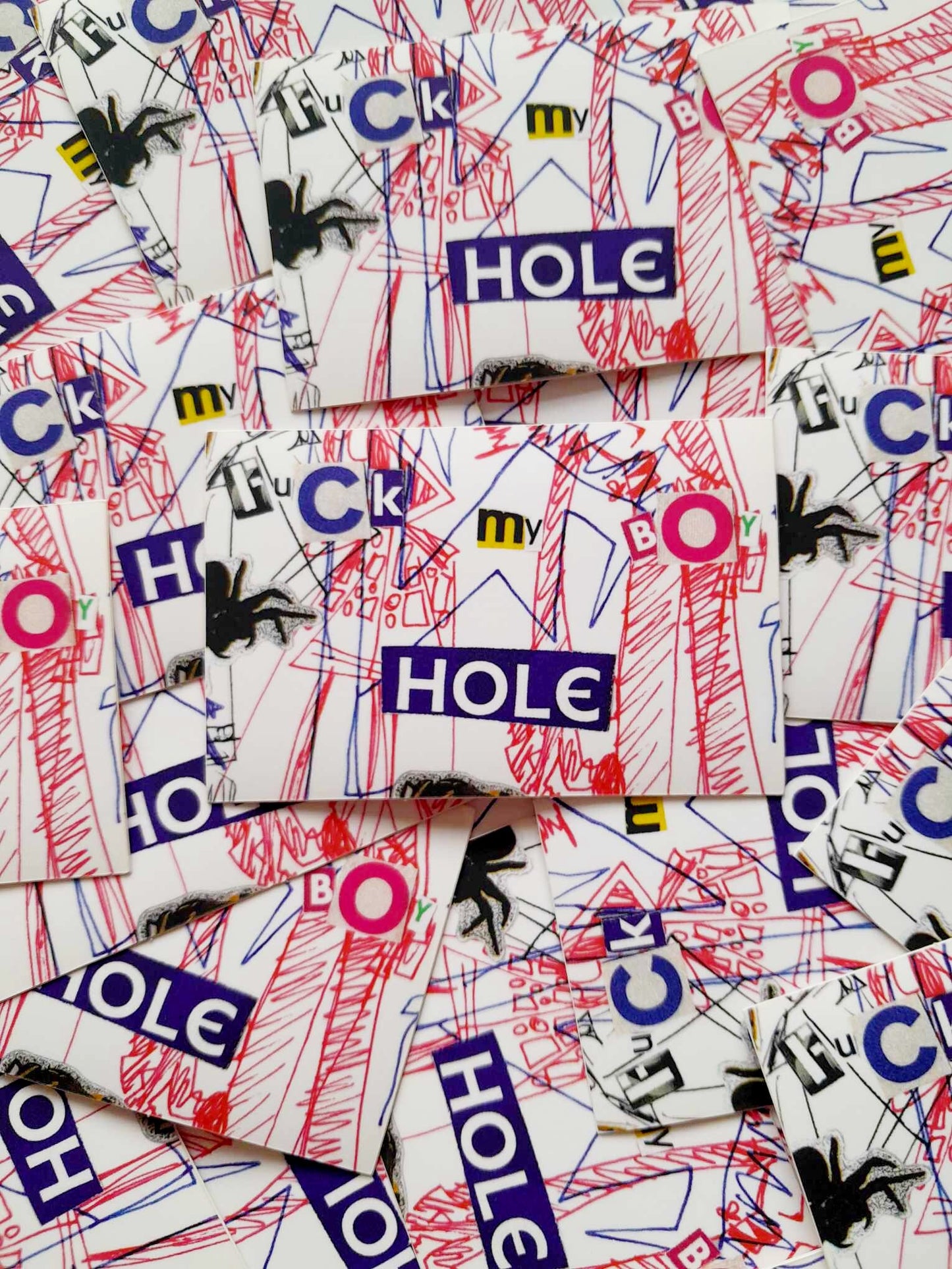 NSFW: Vinyl Matte Sticker F*ck My Boy Hole