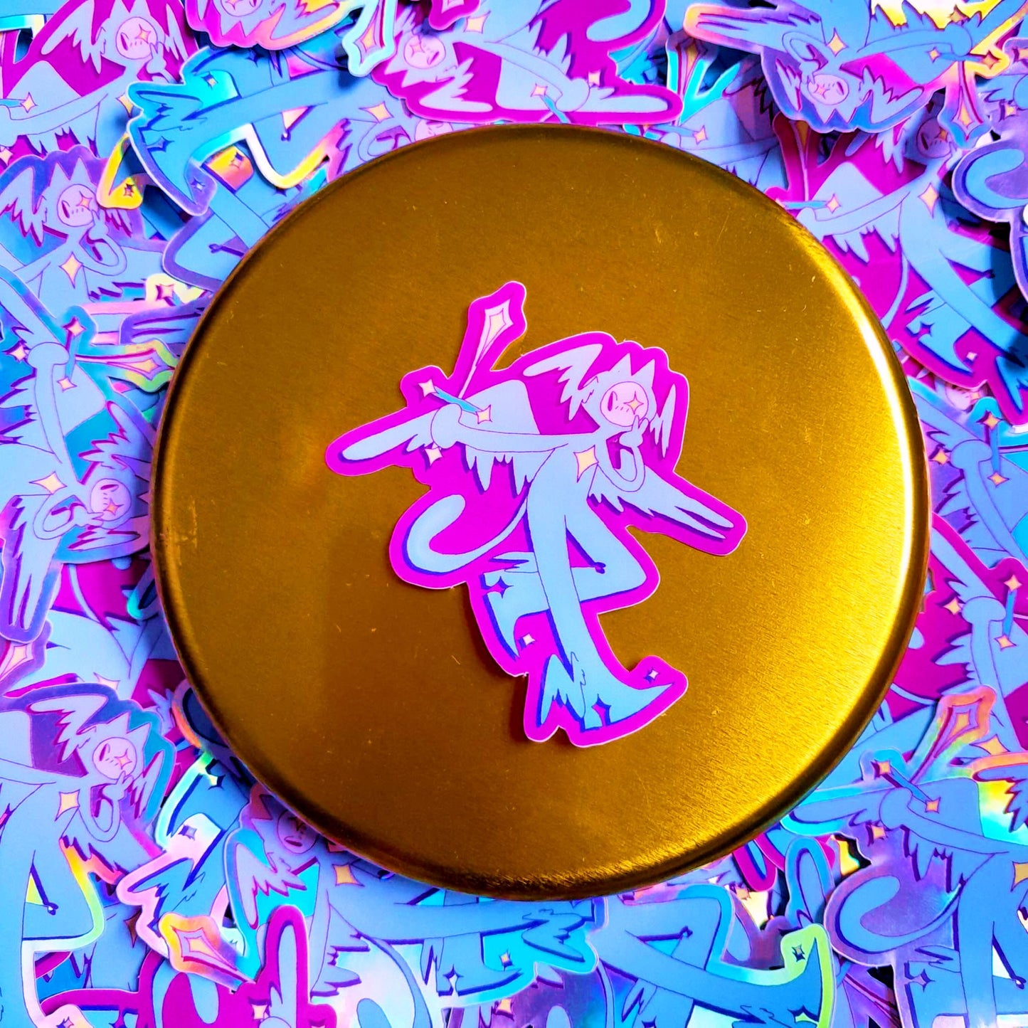 Holo Sticker Cat Boy Miracle