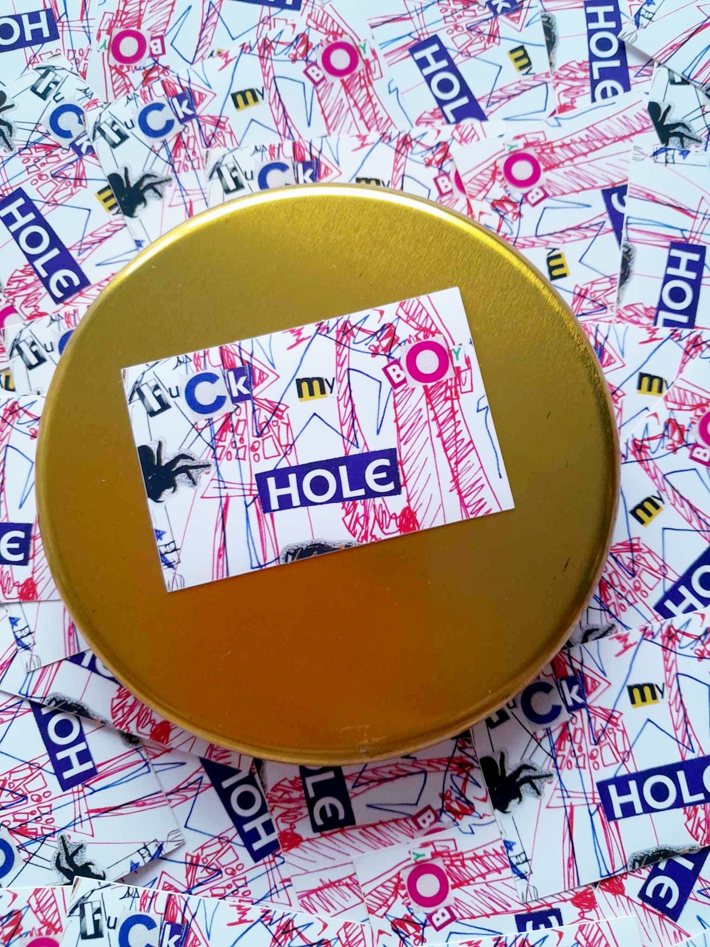 NSFW: Vinyl Matte Sticker F*ck My Boy Hole